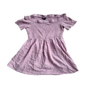 Torrid Smocked Off the Shoulder Top